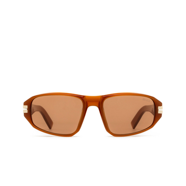 Zegna EZ0262 Sunglasses 45E shiny light brown - front view