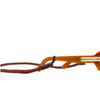 Lunettes de soleil Zegna EZ0262 45E shiny light brown - Vignette du produit 5/5