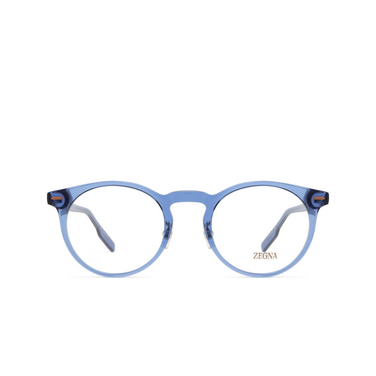 Zegna EZ5249-H Eyeglasses 090 shiny blue - front view