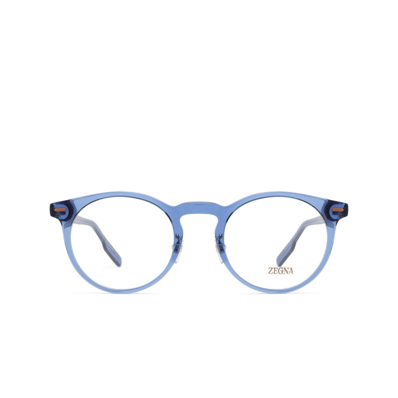 Zegna EZ5249-H Eyeglasses 090 shiny blue - 1/3