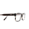 Occhiali da vista Zegna EZ5254 020 shiny dark brown - anteprima prodotto 3/3