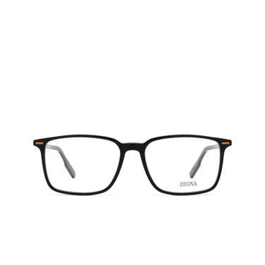 Zegna EZ5257-H Eyeglasses 001 shiny black - front view