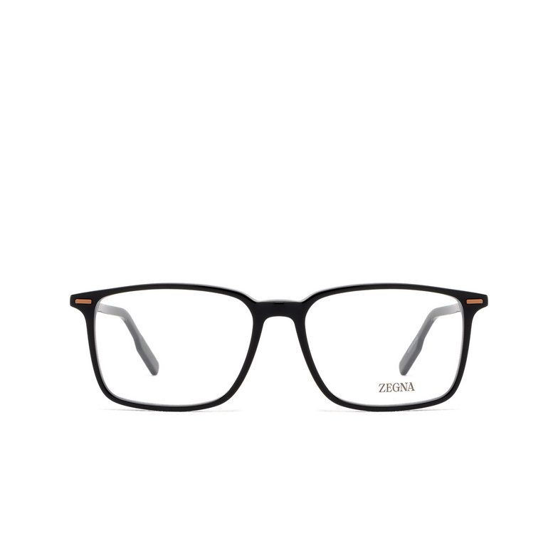 Zegna EZ5257-H Eyeglasses 001 shiny black - 1/3