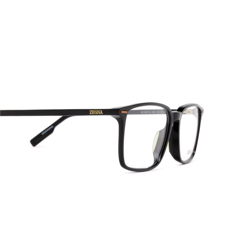 Occhiali da vista Zegna EZ5257-H 001 shiny black - 3/3