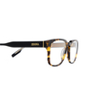 Gafas graduadas Zegna EZ5262 054 dark havana / shiny dark brown - Miniatura del producto 3/3