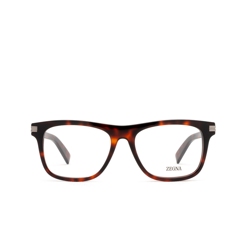 Gafas graduadas Zegna EZ5267 054 red havana - 1/3