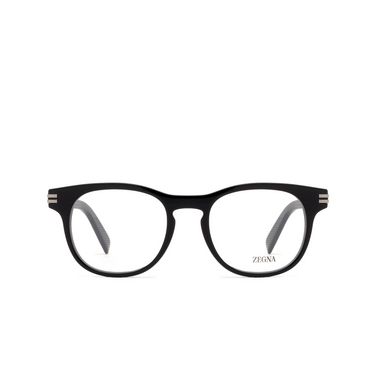 Gafas graduadas Zegna EZ5268 001 shiny black - Vista delantera