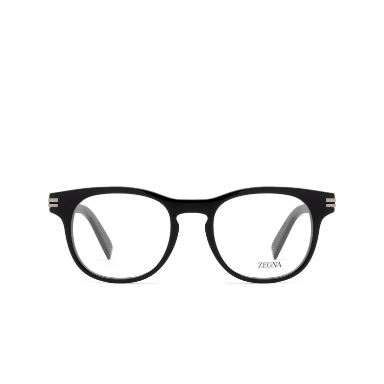 Gafas graduadas Zegna EZ5268 001 shiny black - 1/3