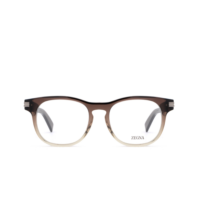 Occhiali da vista Zegna EZ5268 050 light brown / gradient - 1/3