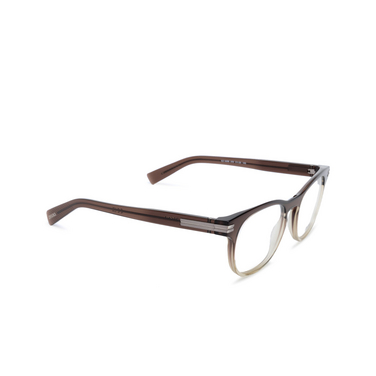 Occhiali da vista Zegna EZ5268 050 light brown / gradient - tre quarti