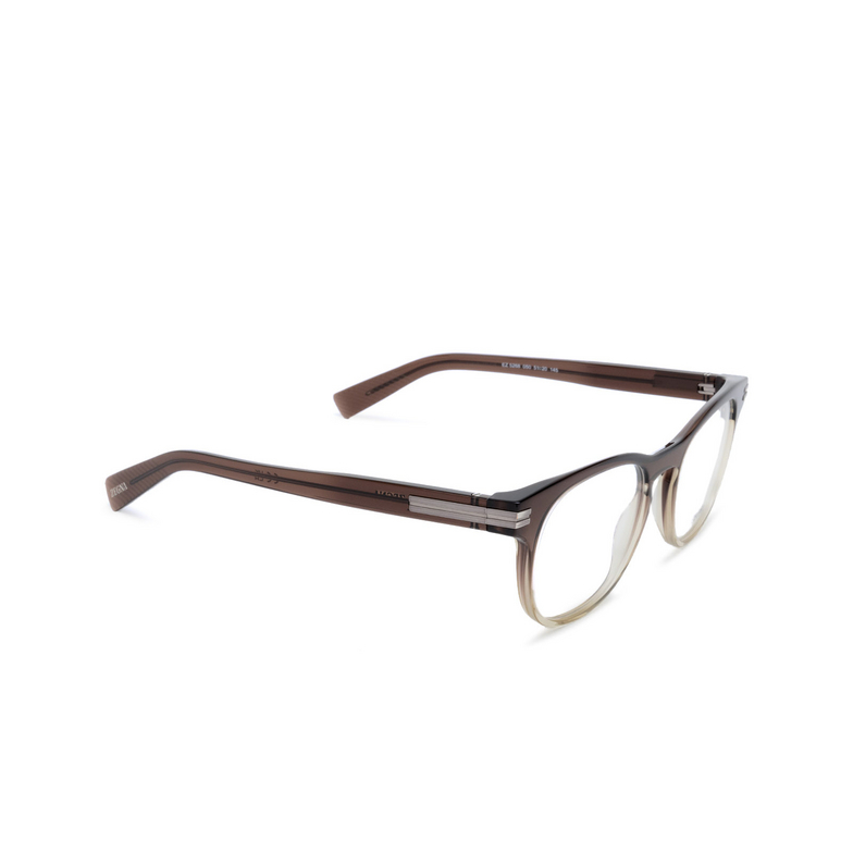 Occhiali da vista Zegna EZ5268 050 light brown / gradient - 2/3