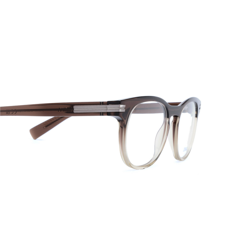 Occhiali da vista Zegna EZ5268 050 light brown / gradient - 3/3