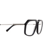 Occhiali da vista Zegna EZ5271 001 shiny black / shiny gunmetal - anteprima prodotto 3/3