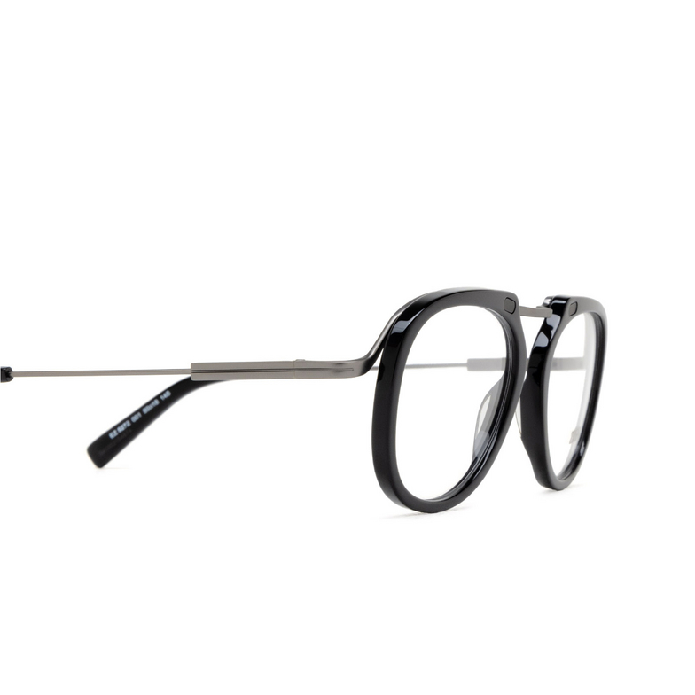 Lunettes de vue Zegna EZ5272 001 shiny black / shiny gunmetal - 3/3