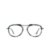 Zegna EZ5272 Eyeglasses 052 coloured havana / shiny gunmetal - product thumbnail 1/3