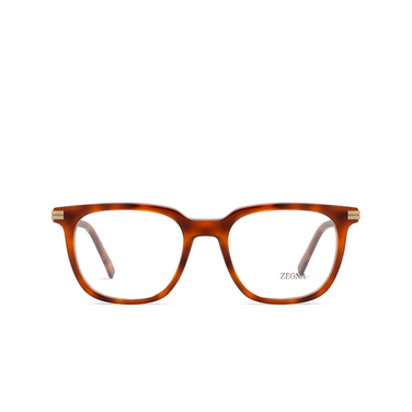 Occhiali da vista Zegna EZ5273 052 shiny dark brown - frontale