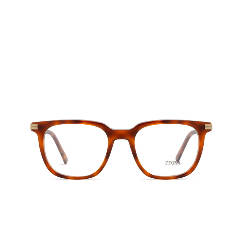 Lunettes de vue Zegna EZ5273 052 shiny dark brown - 1/3