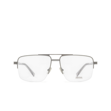 Zegna EZ5274 Eyeglasses 013 matte dark ruthenium / shiny grey - front view
