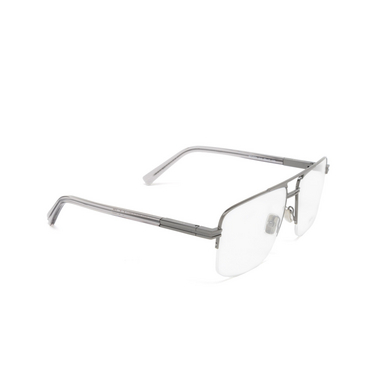 Zegna EZ5274 Eyeglasses 013 matte dark ruthenium / shiny grey - three-quarters view