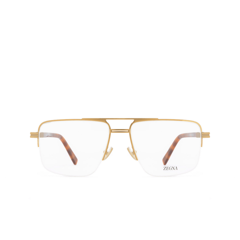 Gafas graduadas Zegna EZ5274 035 matte light bronze / blonde havana - 1/3