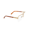 Gafas graduadas Zegna EZ5274 035 matte light bronze / blonde havana - Miniatura del producto 2/3