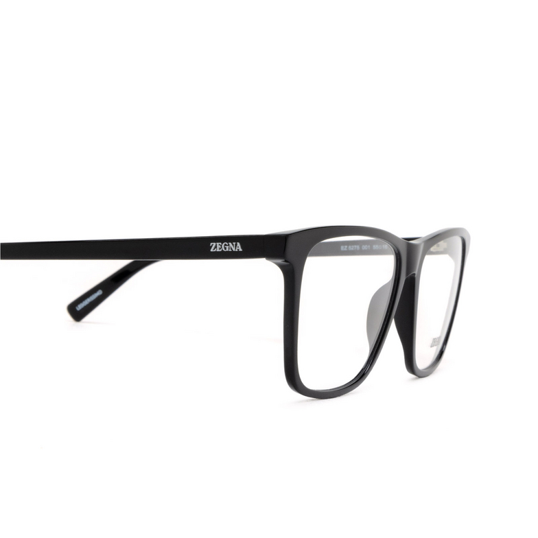 Zegna EZ5275 Eyeglasses 001 shiny black - 3/3