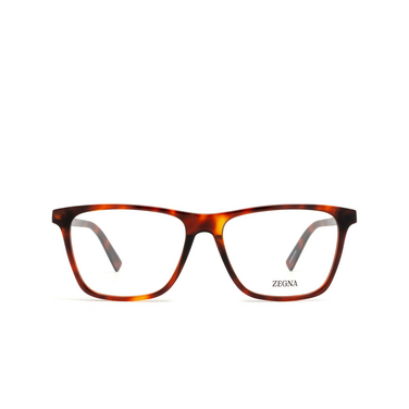 Zegna EZ5275 Eyeglasses 054 red havana - front view