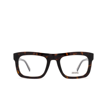 Gafas graduadas Zegna EZ5276 052 dark havana - Vista delantera