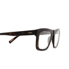 Occhiali da vista Zegna EZ5276 052 dark havana - anteprima prodotto 3/3