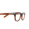 Occhiali da vista Zegna EZ5279 045 shiny light brown - anteprima prodotto 3/3