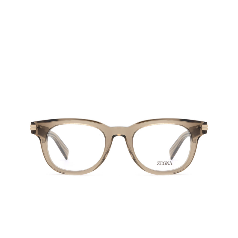 Occhiali da vista Zegna EZ5279 048 shiny beige - 1/3