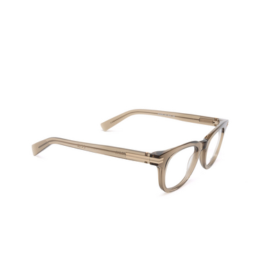 Occhiali da vista Zegna EZ5279 048 shiny beige - tre quarti