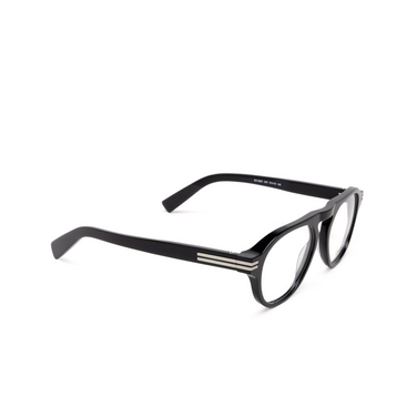 Gafas graduadas Zegna EZ5281 001 shiny black - Vista tres cuartos