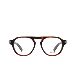 Zegna EZ5281 Eyeglasses 054 red havana