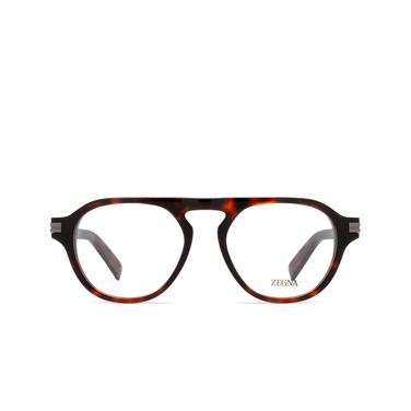 Zegna EZ5281 Korrektionsbrillen 054 red havana - Vorderansicht