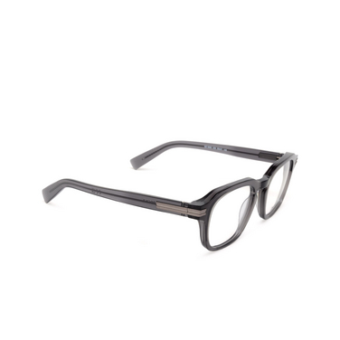 Gafas graduadas Zegna EZ5282 020 shiny grey - Vista tres cuartos