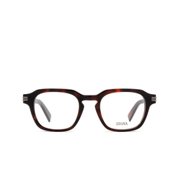 Zegna EZ5282 Eyeglasses 054 red havana