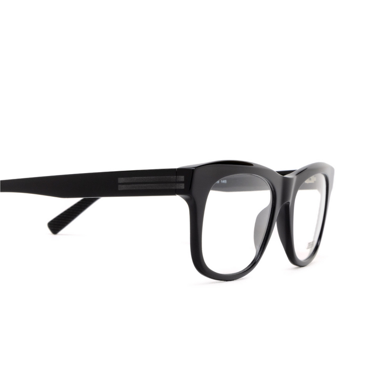 Zegna EZ5283 Eyeglasses 001 shiny black - 3/3