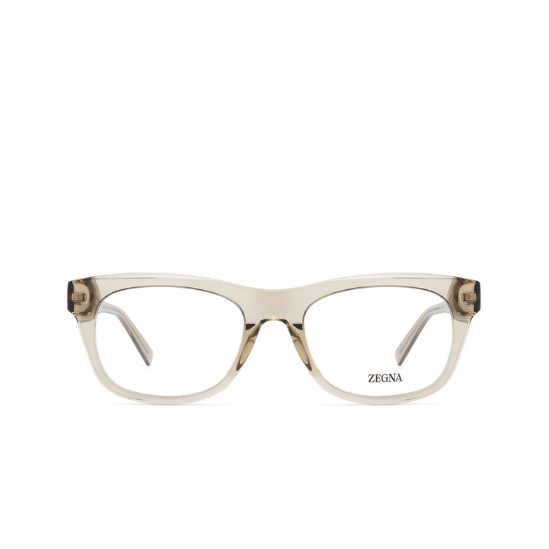 Lunettes de vue Zegna EZ5283 048 shiny beige - 1/3