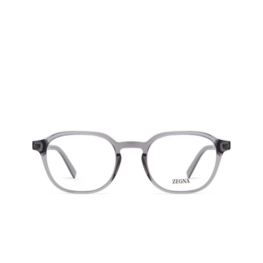 Lunettes de vue Zegna EZ5284 020 shiny grey - Vue de face