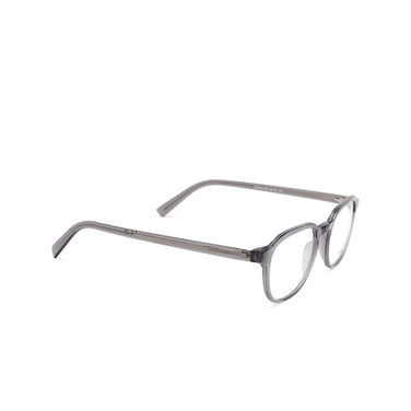 Lunettes de vue Zegna EZ5284 020 shiny grey - Vue trois quarts