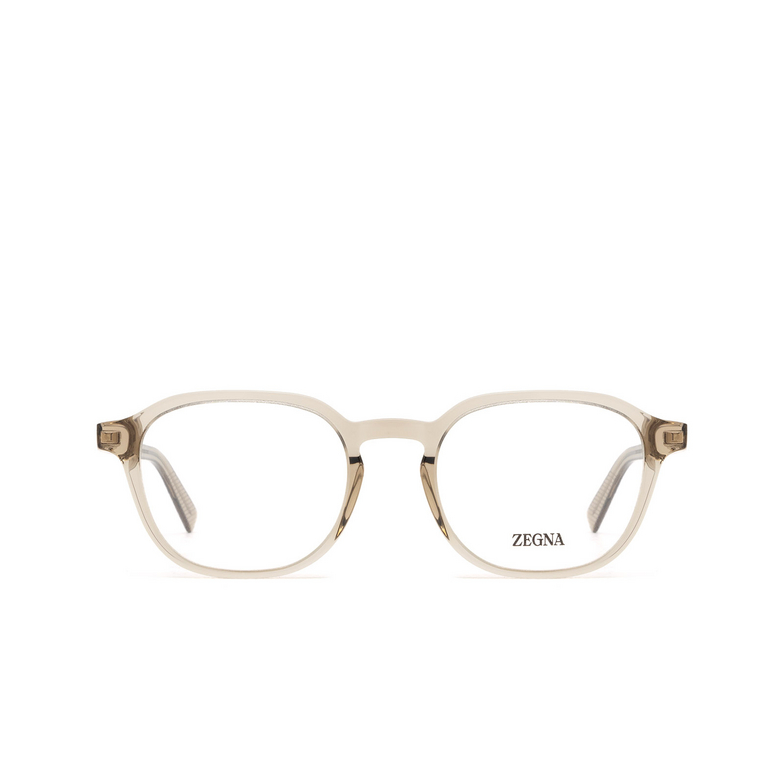 Occhiali da vista Zegna EZ5284 048 shiny beige - 1/3