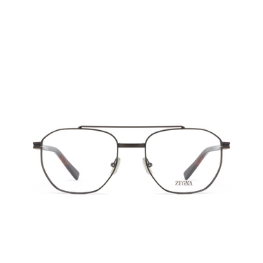 Zegna EZ5285 Korrektionsbrillen 009 matte antiqued gunmetal - Vorderansicht