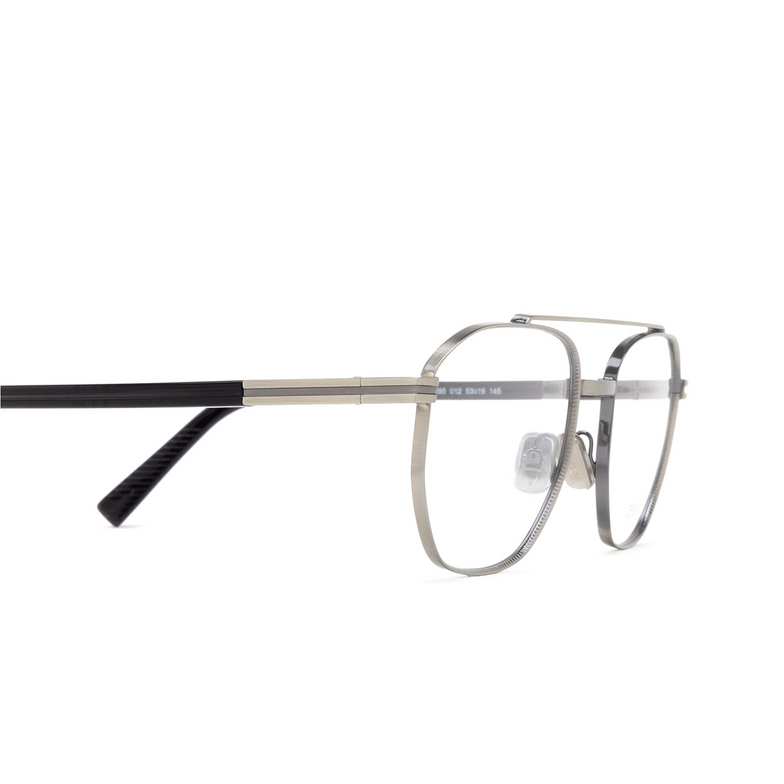 Lunettes de vue Zegna EZ5285 012 shiny antiqued dark ruthenium - 3/3