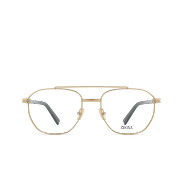 Lunettes de vue Zegna EZ5285 035 matte light bronze - Vue de face