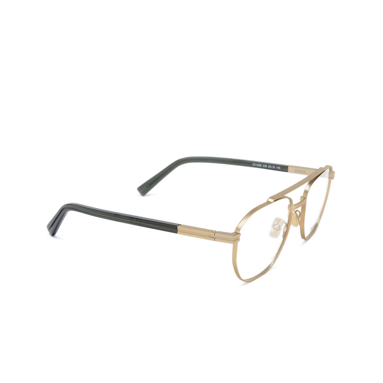 Gafas graduadas Zegna EZ5285 035 matte light bronze - 2/3