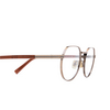 Zegna EZ5286 Eyeglasses 038 shiny antiqued light bronze - product thumbnail 3/3