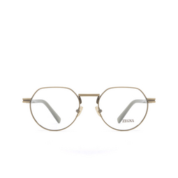 Lunettes de vue Zegna EZ5286 041 matte antiqued pale gold