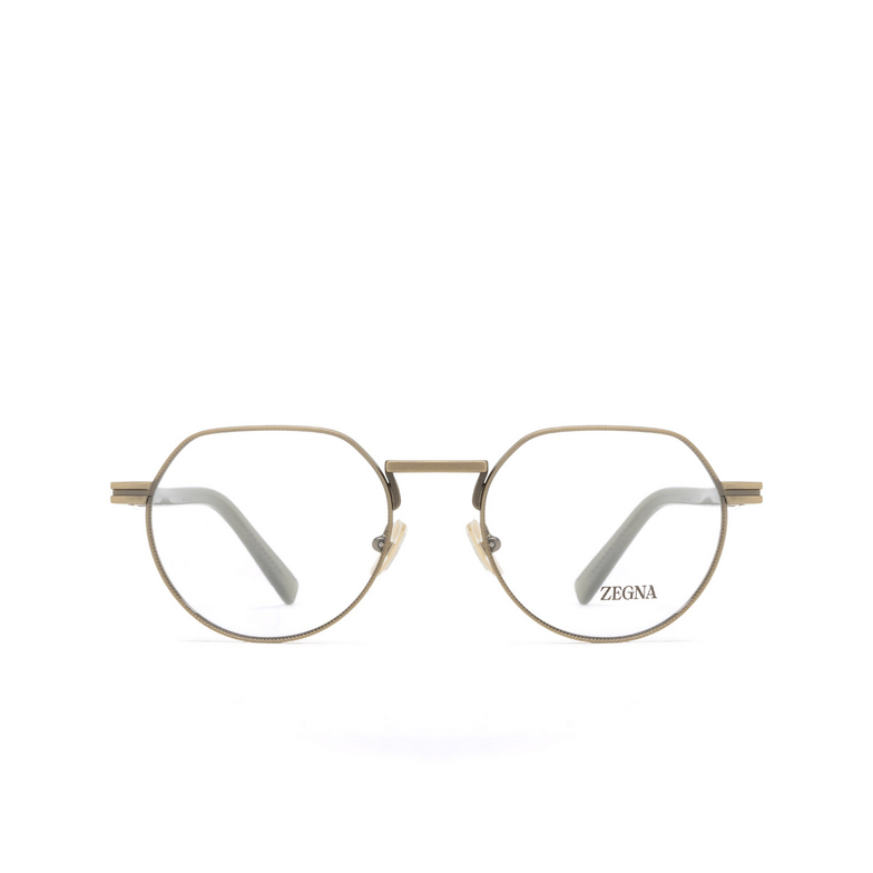 Zegna EZ5286 Korrektionsbrillen 041 matte antiqued pale gold - 1/3