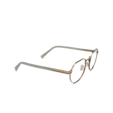 Zegna EZ5286 Korrektionsbrillen 041 matte antiqued pale gold - Dreiviertelansicht